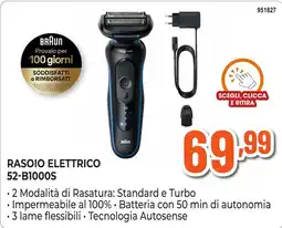 Expert Di Lella Rasoio elettrico Braun 52-B1000S offerta