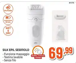 Expert Di Lella Silk Epil SE5011OLD Braun offerta