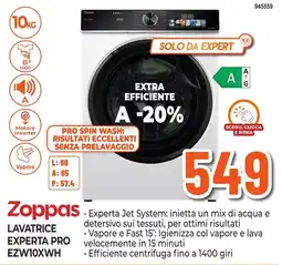Expert Di Lella Zoppas Lavatrice Expert Pro offerta