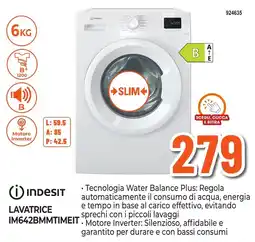 Expert Di Lella Indesit Lavatrice IM642BMMTIMEIT offerta