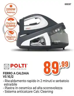 Expert Di Lella Ferro a caldaia Polti VS 10,12 offerta