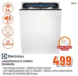 Expert Di Lella Electrolux Lavastoviglie 14 coperti offerta
