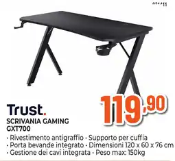 Expert Di Lella Trust. Scrivania Gaming GXT700 offerta