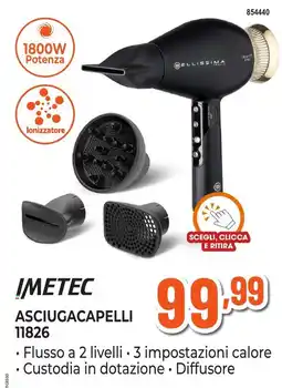 Expert Di Lella Imetec asciugacapelli 11826 offerta
