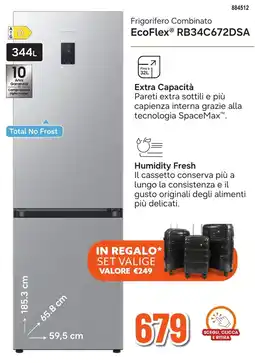 Expert Di Lella Frigorifero Combinato EcoFlex® RB34C672DSA offerta