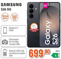 Expert Di Lella Samsung Galaxy S26 5G offerta