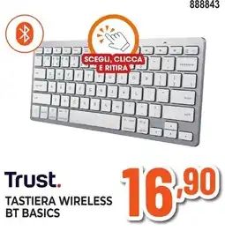 Expert Di Lella Trust. Tastiera wireless BT Basics offerta