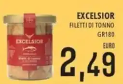 Jolly Market Excelsior filetti di tonno offerta