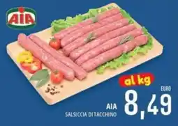 Jolly Market AIA Salsiccia di tacchino offerta