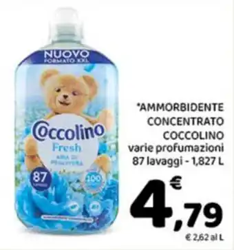 Ammorbidente concentrato Coccolino