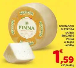 Conad City Formaggio di pecora Sardo Brigante Pinna offerta