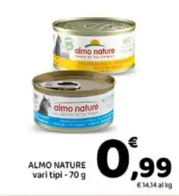 Conad City Almo Nature vari tipi offerta