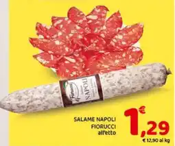 Conad City Salame Napoli Fiorucci offerta