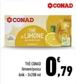 Conad City Thè Conad limone offerta