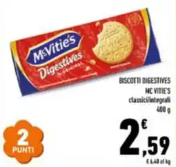 Conad City McVitie's Digestives offerta