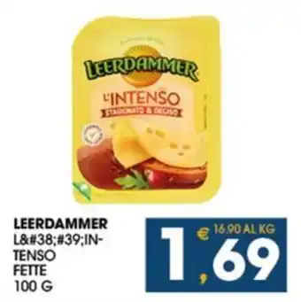 Leerdammer l'intenso fette