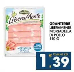SeBón Supermercati Granterre LiberaMente Mortadella di Pollo offerta