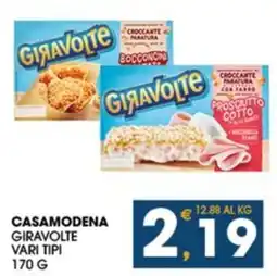 SeBón Supermercati Casamodena Giravolte vari tipi offerta