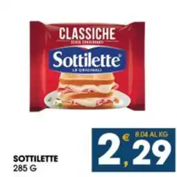 SeBón Supermercati Sottilette classiche offerta