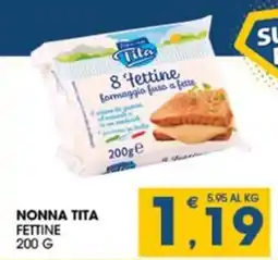 SeBón Supermercati Nonna Tita Fettine offerta