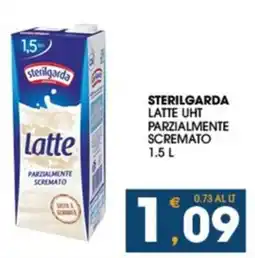 SeBón Supermercati Sterilgarda Latte UHT Parzialmente Scremato offerta