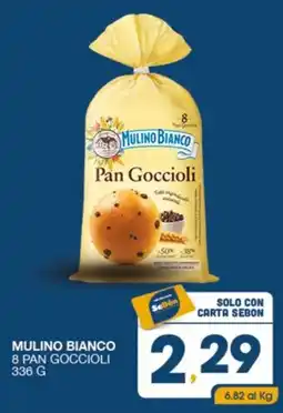SeBón Supermercati Mulino Bianco Pan Goccioli offerta