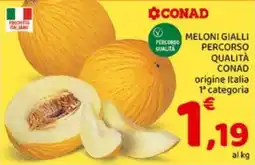 Conad City Meloni gialli Percorso Qualità CONAD offerta