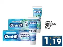 SeBón Supermercati Oral-B dentifricio offerta