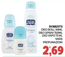 Eté Neutro Roberts Fresco offerta