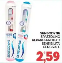 Eté Sensodyne spazzolino repair & protect sensibilita' gengivale offerta