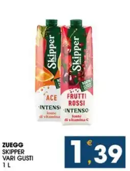 SeBón Supermercati Skipper vari gusti offerta