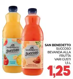 Eté San Benedetto Succoso bevanda alla frutta offerta