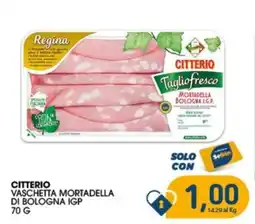 SeBón Supermercati Citterio vaschetta mortadella di bologna igp offerta