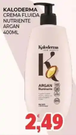 Eté Kaloderma crema fluida nutriente argan offerta