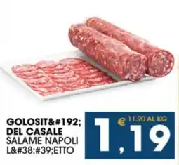 SeBón Supermercati Salame Napoli Del Casale offerta