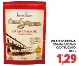 Eté Gran SoreSina Grana Padano Grattugiato offerta
