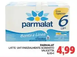 Eté Parmalat latte UHT parzialmente scremato offerta