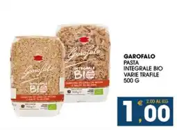 SeBón Supermercati GAROFALO PASTA INTEGRALE BIO VARIE TRAFILE offerta