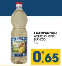 SeBón Supermercati I Campagnoli aceto di vino bianco offerta
