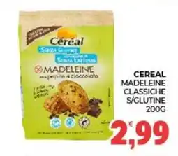 Eté Cereal madeleine classiche s/glutine offerta