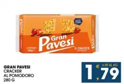SeBón Supermercati Gran Pavesi cracker al pomodoro offerta