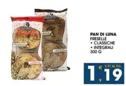 SeBón Supermercati Pan di Luna freselle classiche integrali offerta