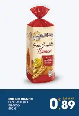 SeBón Supermercati Mulino Bianco Pan Bauletto Bianco offerta