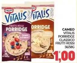 Eté Cameo Vitalis Porridge Frutti Rossi offerta