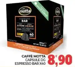Eté Caffè Motta Capsule DG Espresso Bar offerta