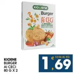SeBón Supermercati Kioene burger ai ceci offerta