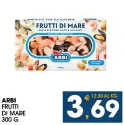 SeBón Supermercati Arbi frutti di mare offerta