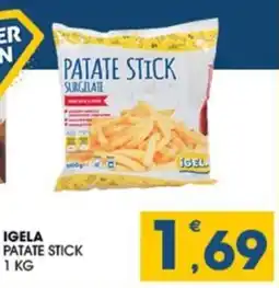 SeBón Supermercati Igela patate stick offerta