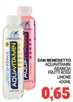 Eté San Benedetto Aquavitamin Arancia Frutti Rossi Limone offerta