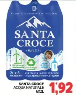 Eté Santa Croce acqua naturale offerta
